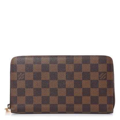 Louis Vuitton Damier Ebene Zippy Organizer Wallet 1 of 10