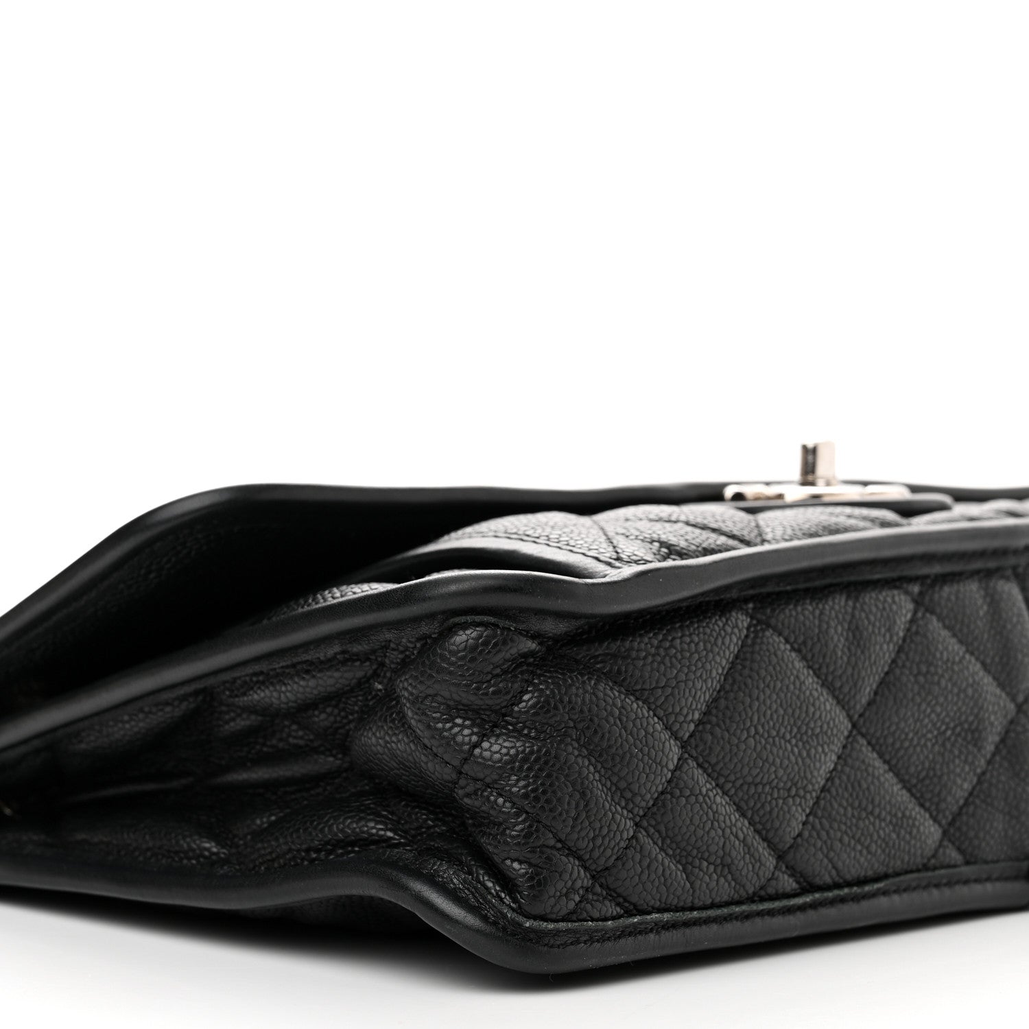 Chanel Caviar Quilted Large French Riviera Flap Black 9 of 13