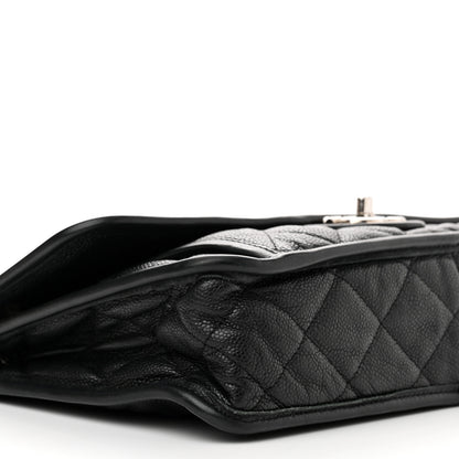 Chanel Caviar Quilted Large French Riviera Flap Black 9 of 13