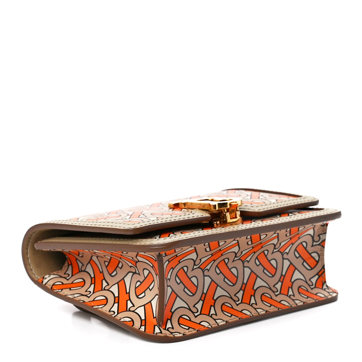 Calfskin Monogram TB Bum Bag Bright Orange