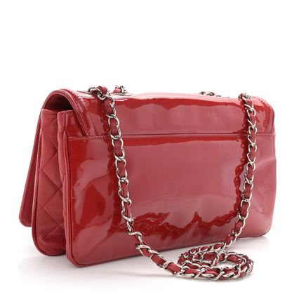 Chanel Patent Lipstick Wallet on Chain Red 3 of 10