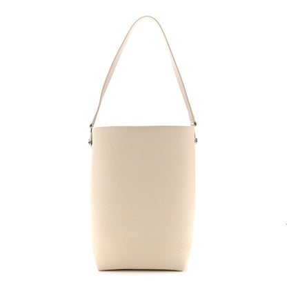 The Row Grained Calfskin Small N/S Hook Tote Ivory 1 of 10