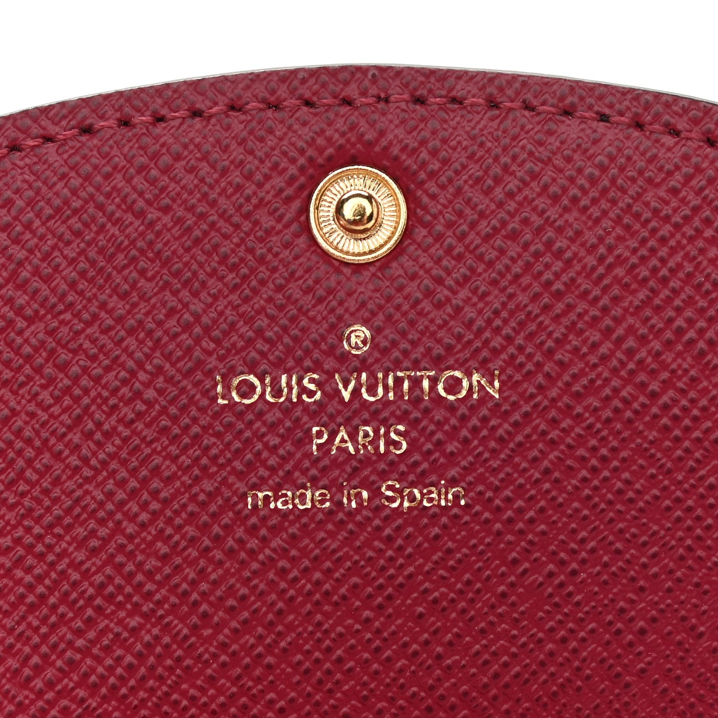 Monogram Rosalie Coin Purse Fuchsia