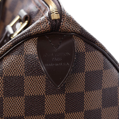 Louis Vuitton Damier Ebene Speedy 30 5 of 7