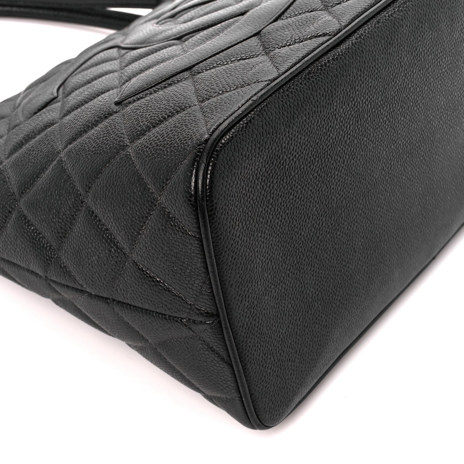 Chanel Caviar Quilted Medallion Tote Black 9 of 10