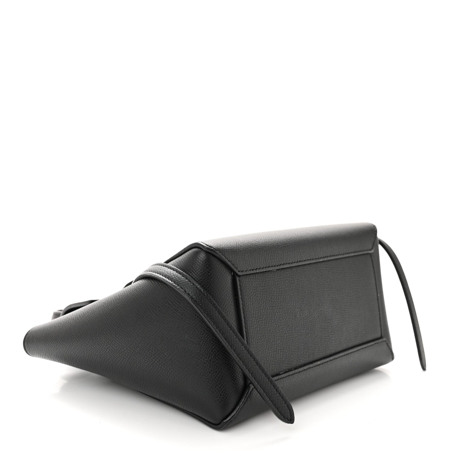 Celine Grained Calfskin Nano Belt Bag Black 3 of 9