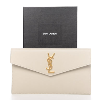 Saint Laurent Grain De Poudre Uptown Pouch Crema Soft 8 of 8