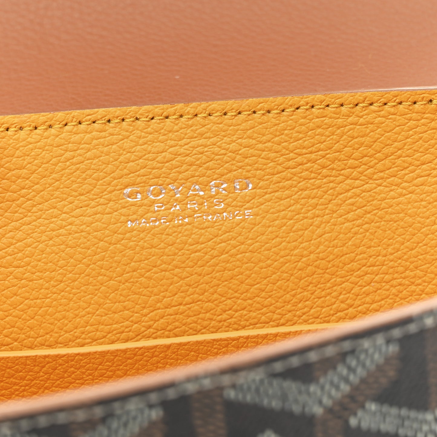 Goyardine Mini Saigon Black Gold