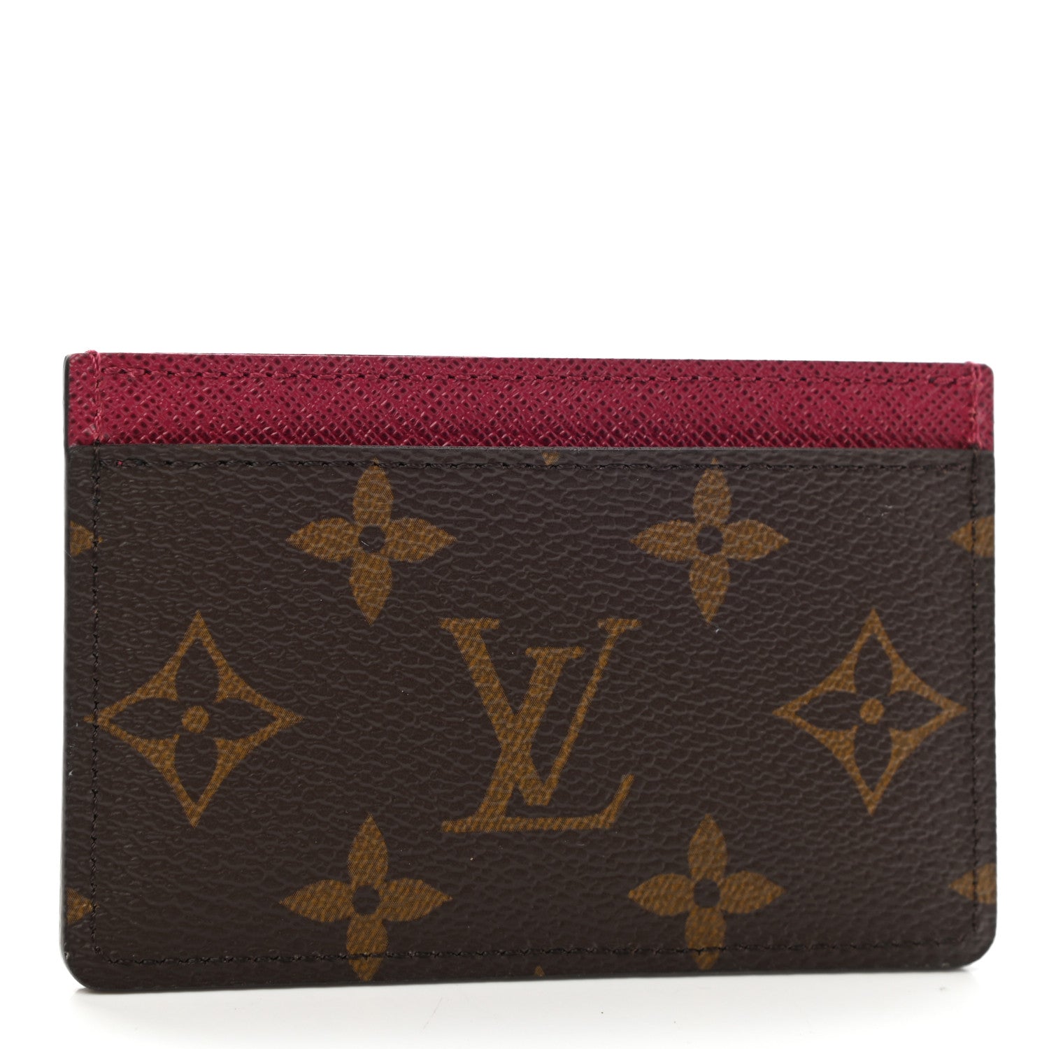 Louis Vuitton Monogram Card Holder Fuchsia 2 of 5