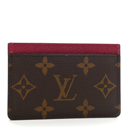 Louis Vuitton Monogram Card Holder Fuchsia 2 of 5