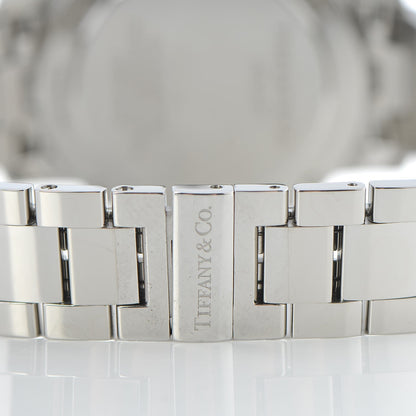 Tiffany Stainless Steel 36mm Atlas Dome Chronograph Quartz Watch 5 of 14