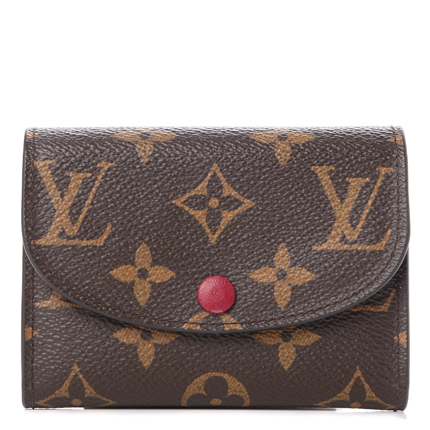 Louis Vuitton Monogram Rosalie Coin Purse Fuchsia 1 of 8