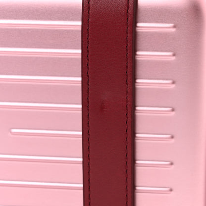 Christian Dior X RIMOWA Aluminum Personal Clutch On Strap Rose 10 of 11