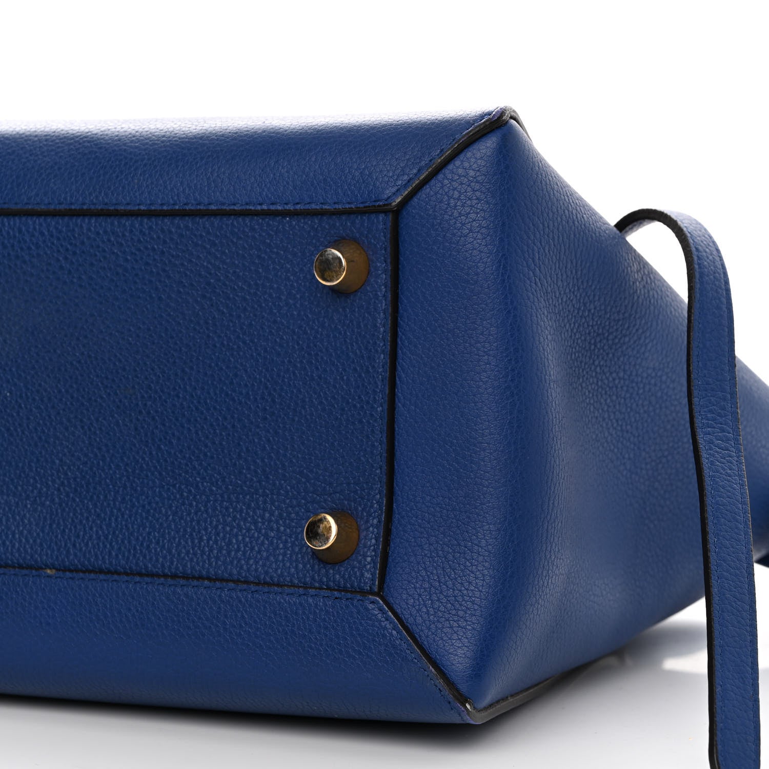 Celine Grained Calfskin Mini Belt Bag Indigo 11 of 11