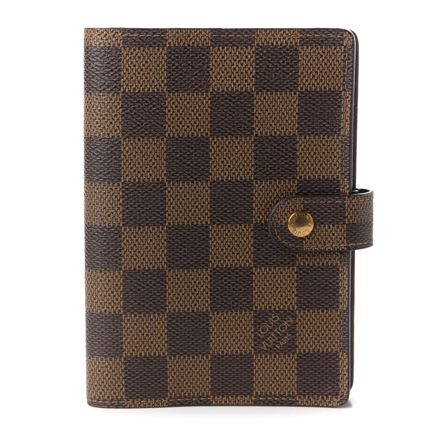 Damier Ebene Small Ring Agenda Cover
