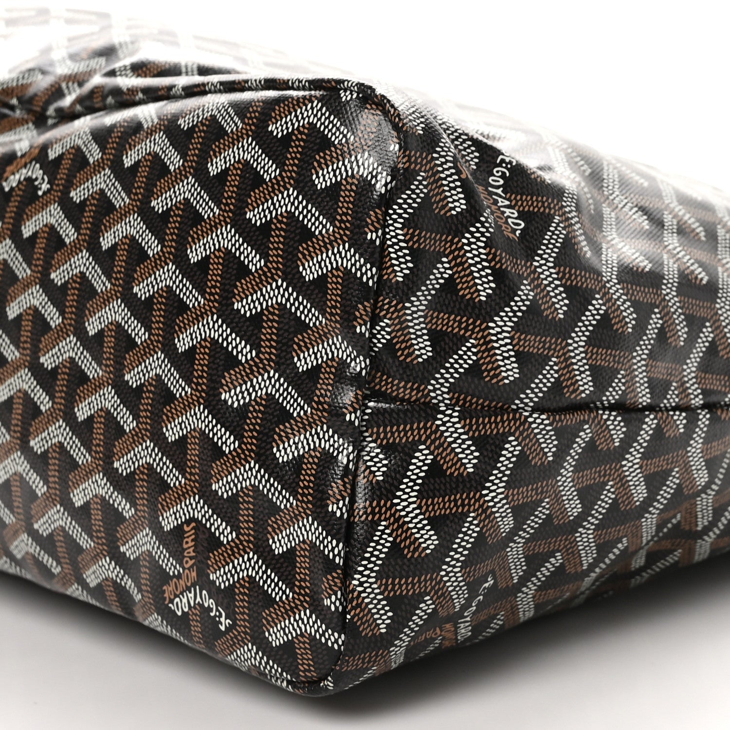Goyard Goyardine Boheme Hobo Black Gold 11 of 11