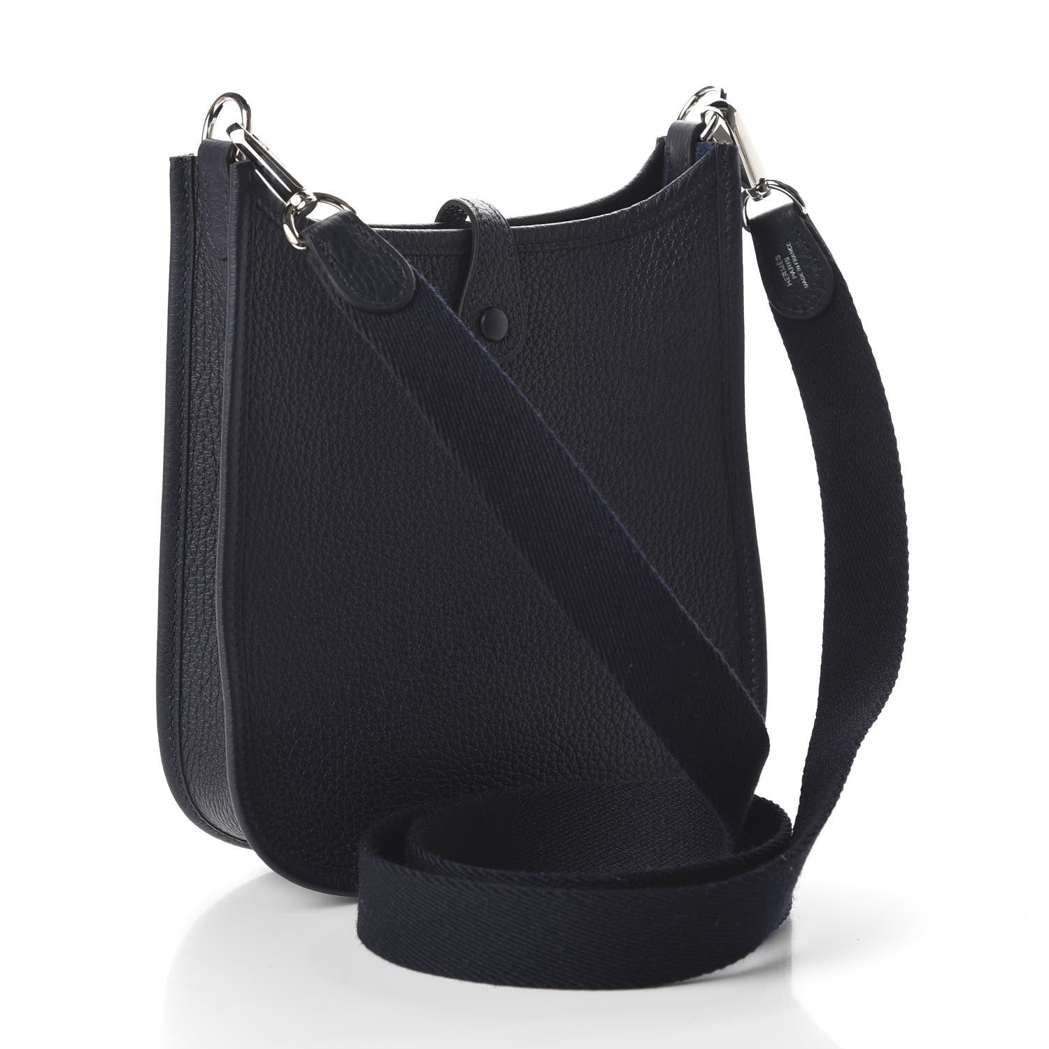Hermes Taurillon Clemence Evelyne TPM Bleu Nuit 3 of 10
