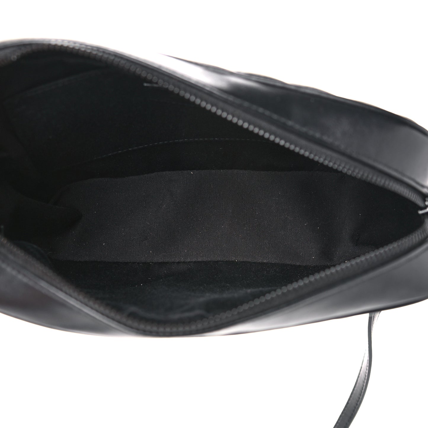 Calfskin Matelasse Monogram Lou Camera Bag Black