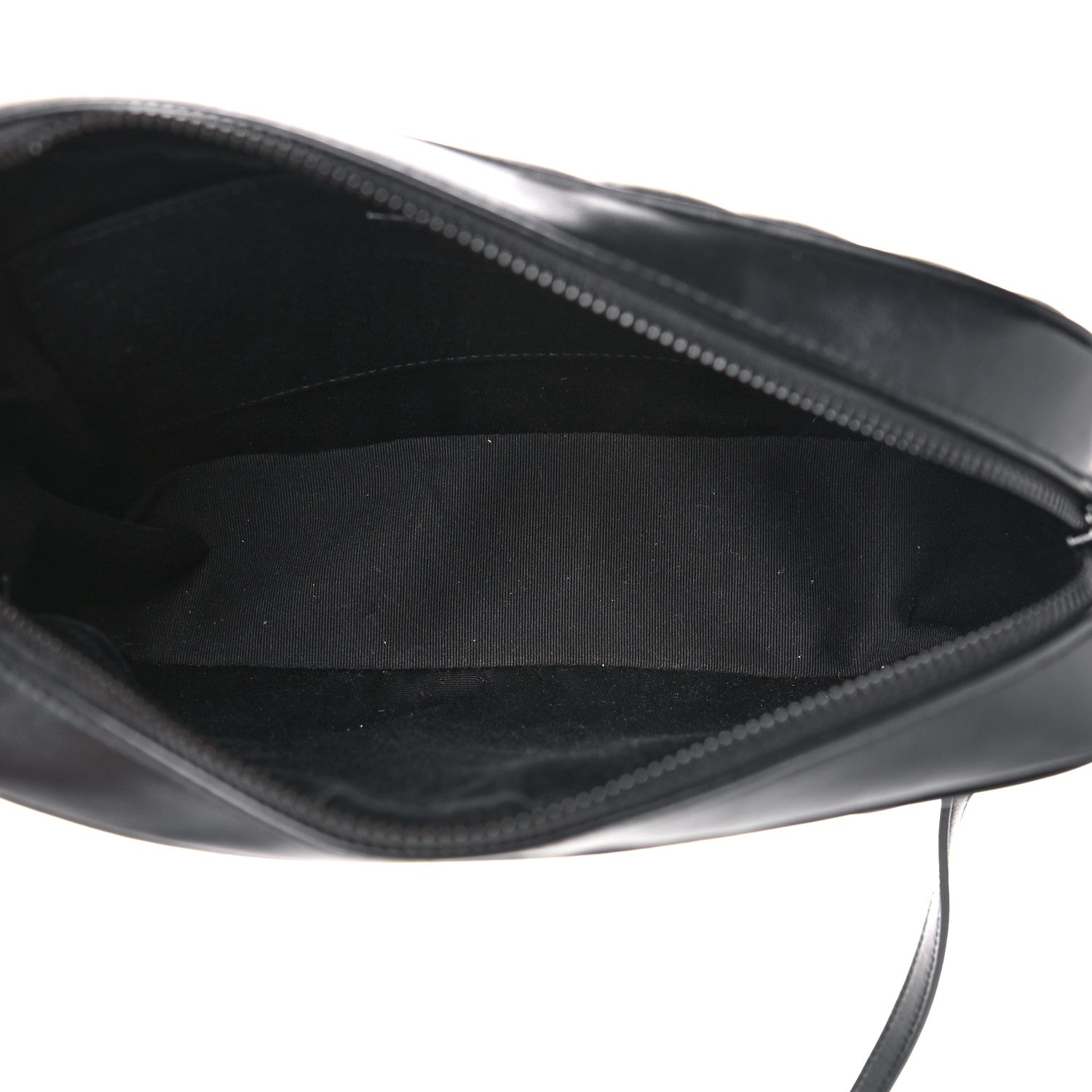 Saint Laurent Calfskin Matelasse Monogram Lou Camera Bag Black 5 of 10