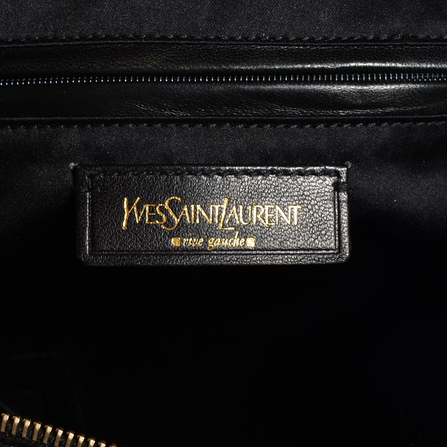 Saint Laurent Patent Calfskin Large Muse Black 7 of 8