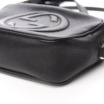 Gucci Pebbled Calfskin Small Soho Disco Bag Black 11 of 12