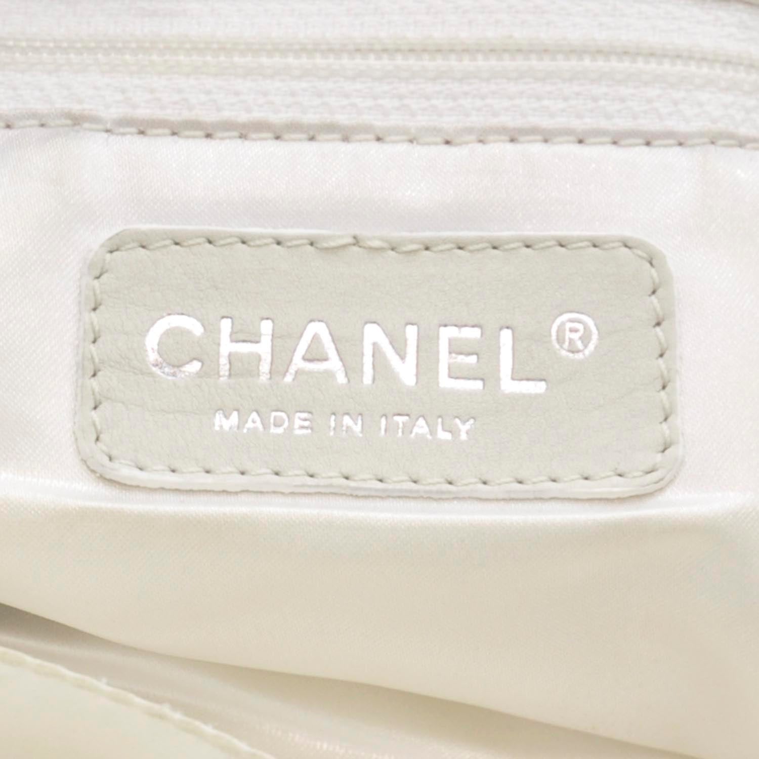 Chanel Leather Baby Coco Cabas Ivory 7 of 9