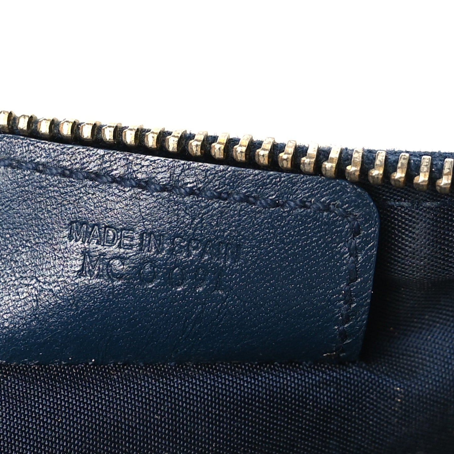 Monogram Mini Saddle Pochette Navy