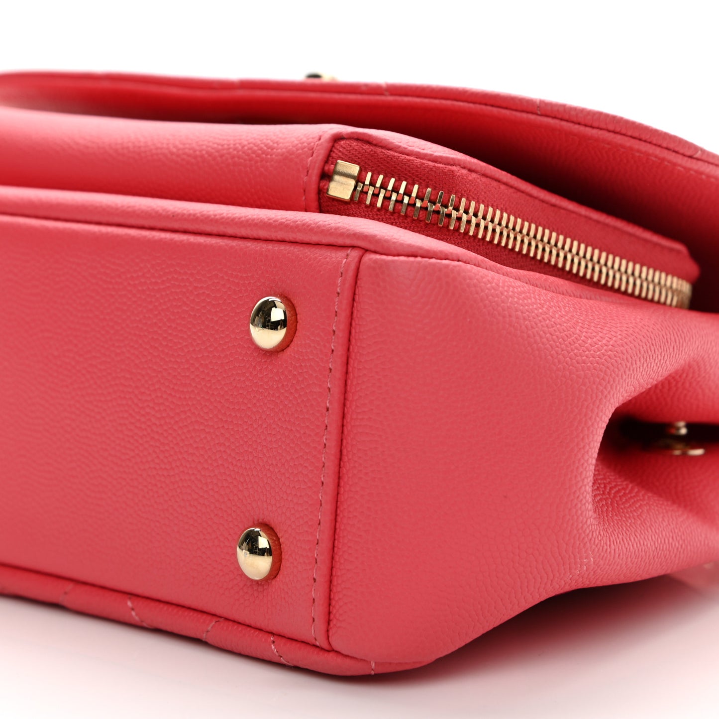 Caviar Quilted Small Business Affinity Flap Pink