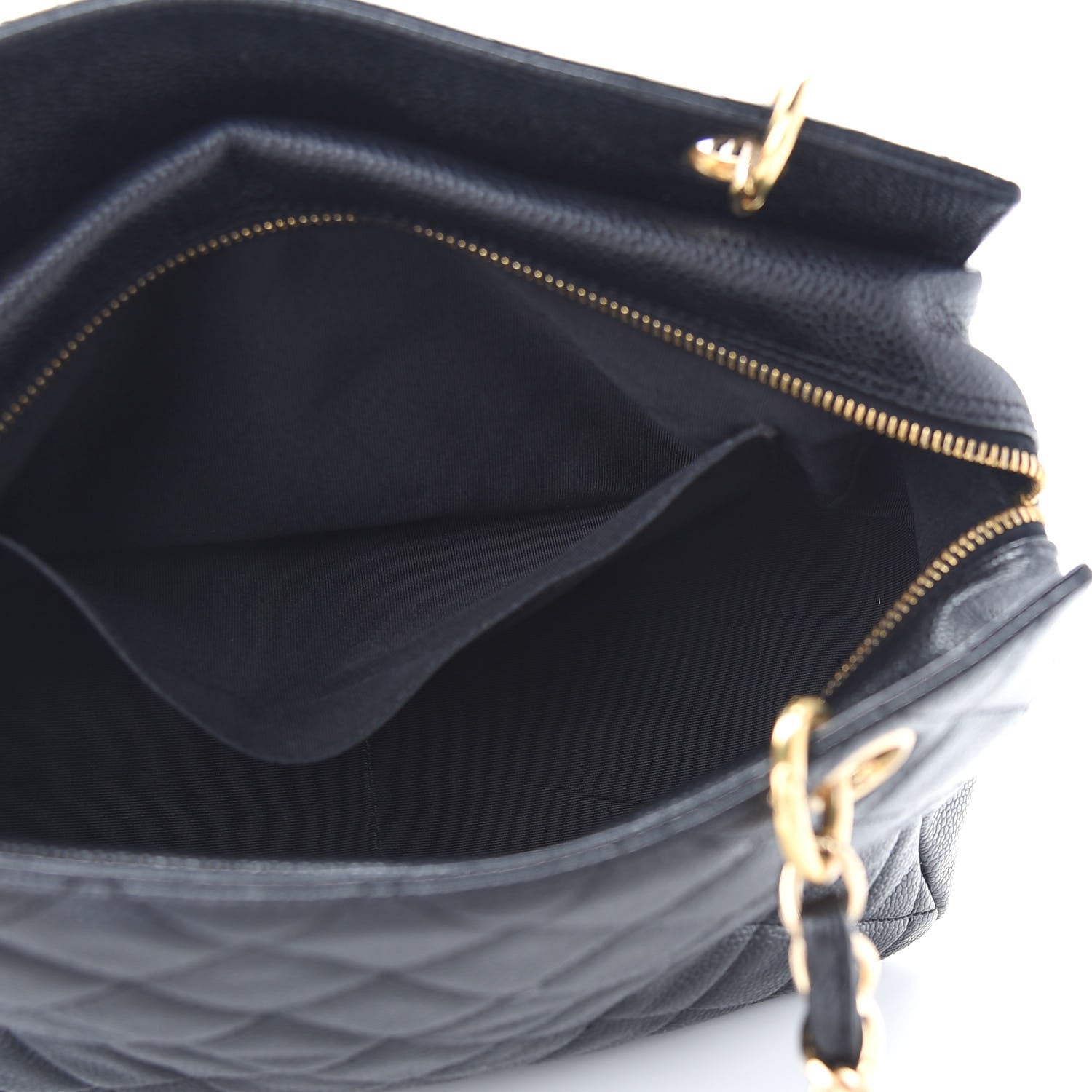 Chanel Caviar Quilted Petit Timeless Tote PTT Black 5 of 10