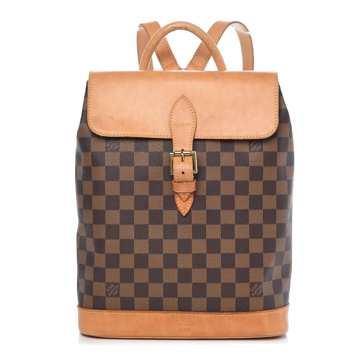 Louis Vuitton Damier Ebene Soho Centenaire Backpack 1 of 17