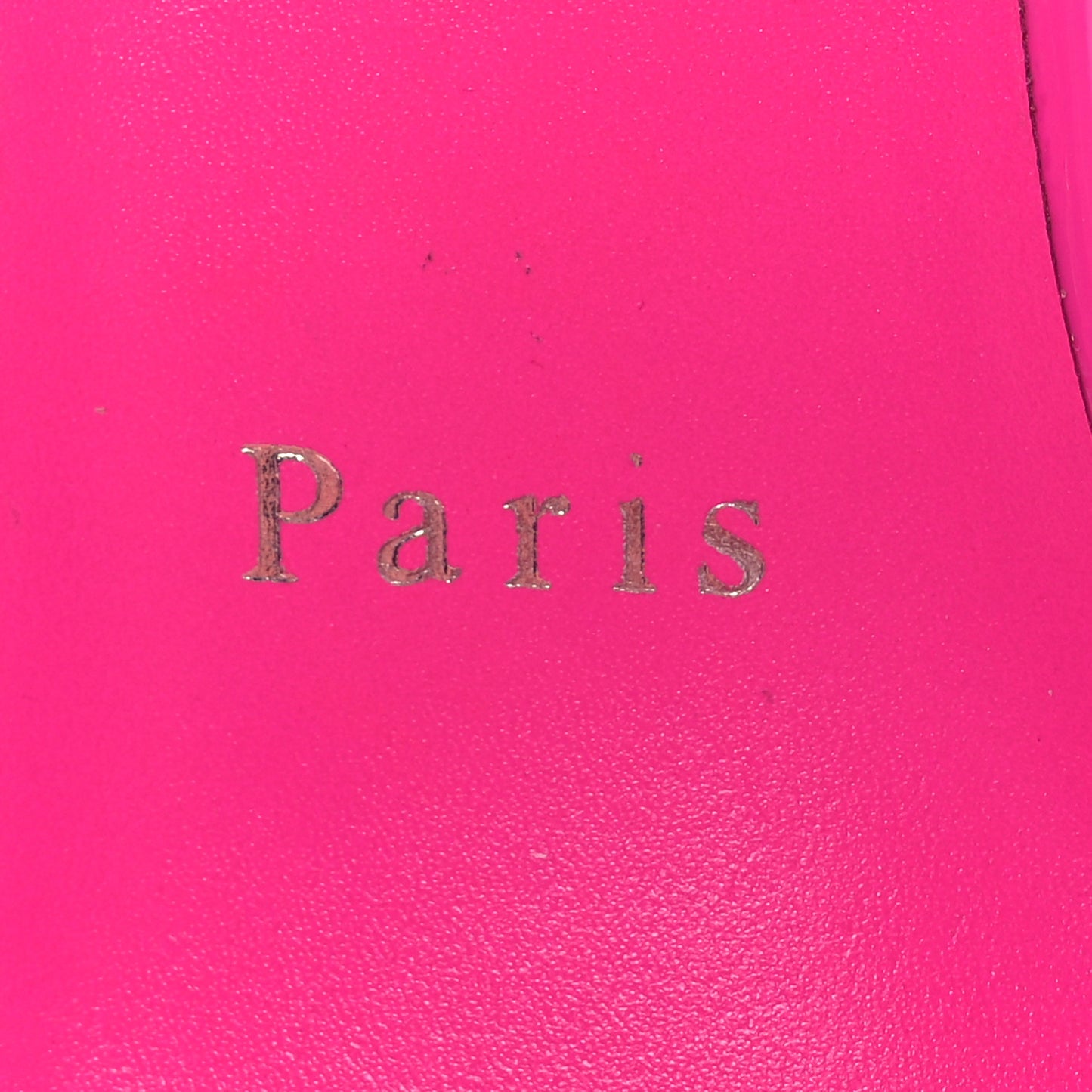Patent Glossy Lipgloss Queen 100 Sandals 39.5 Fuchsia