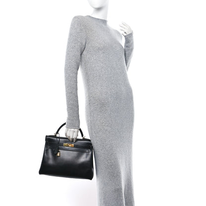 Hermes Box Kelly Retourne 32 Black 2 of 20