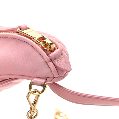 Miu Miu Nappa Matelasse Rider Belt Bag Orchid Pink 13 of 14