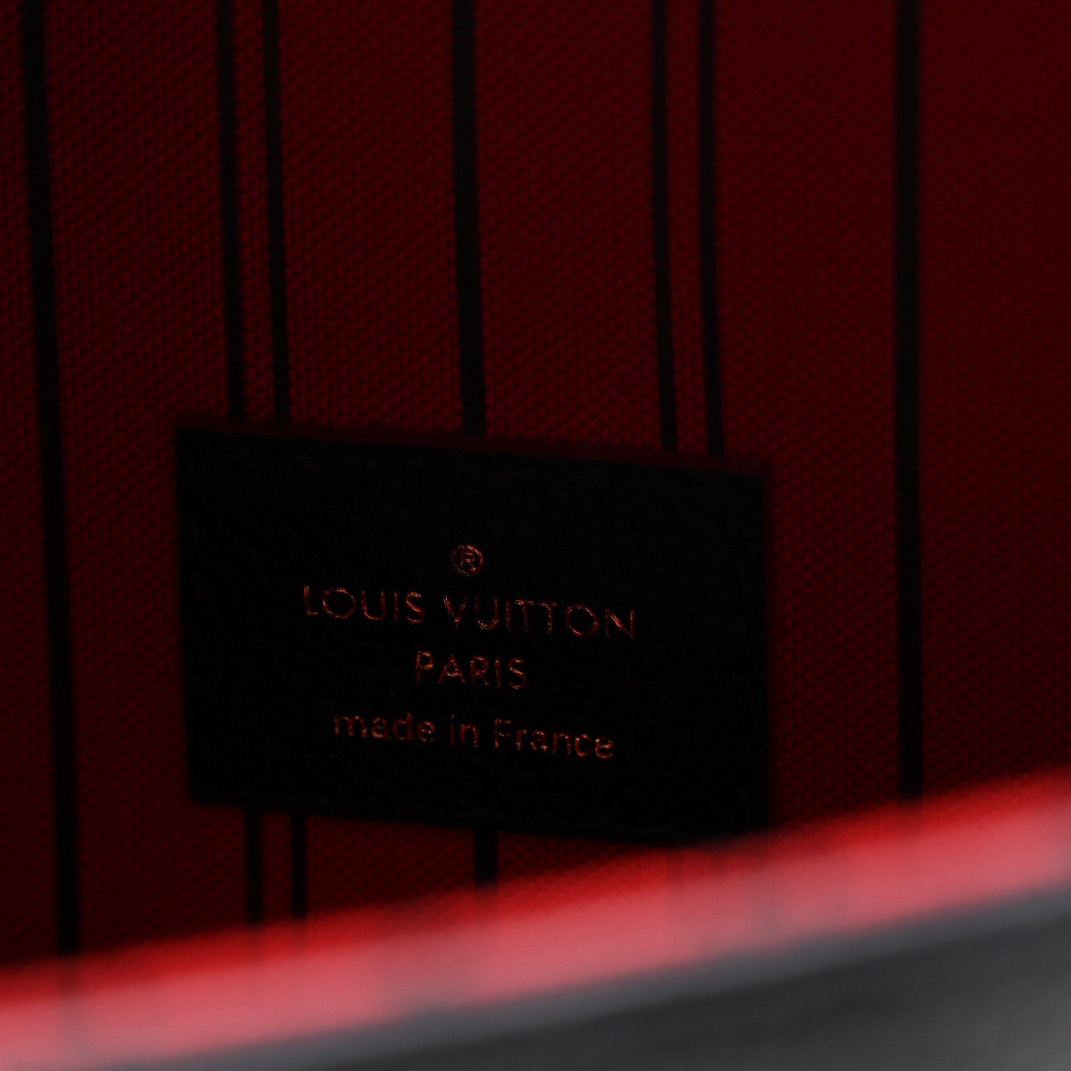 Louis Vuitton Empreinte Pochette Metis Marine Rouge 5 of 9
