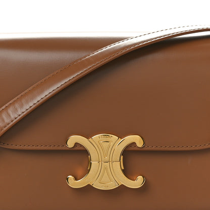 Celine Shiny Calfskin Teen Triomphe Bronze 7 of 9