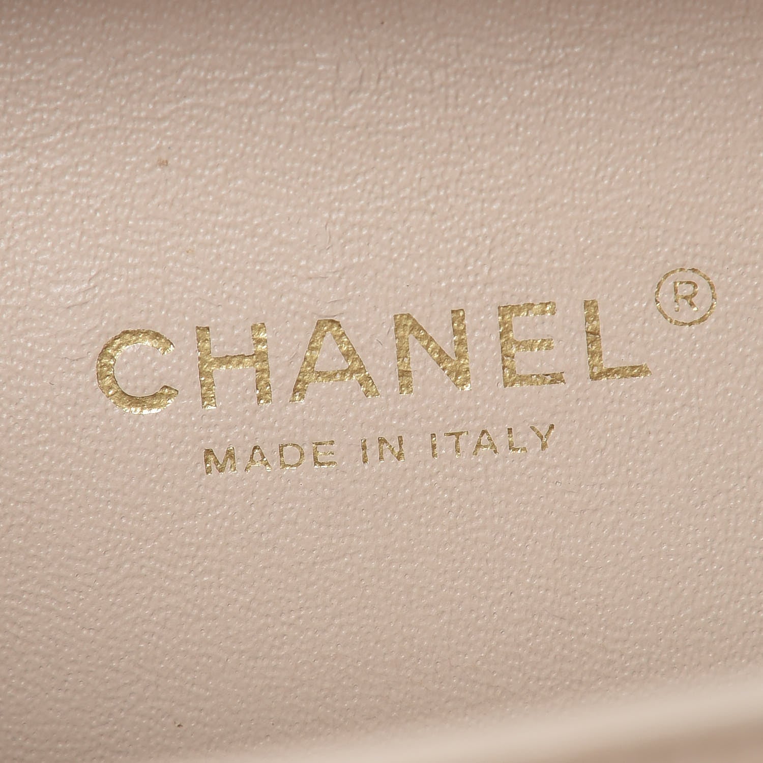 Chanel Caviar Quilted Small CC Filigree Vanity Case Beige 7 of 9