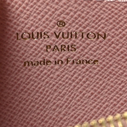 Louis Vuitton Damier Azur Zippy Coin Purse Rose Ballerine 6 of 6