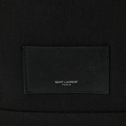 Saint Laurent Canvas City Backpack Black 8 of 11