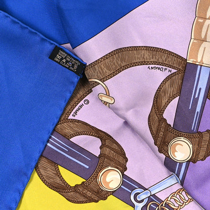 Hermes Silk Eperon D'Or Shawl 140 3 of 3