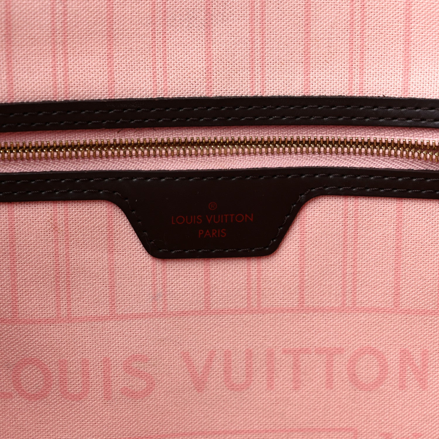 Louis Vuitton Damier Ebene Neo Neverfull MM Rose Ballerine 6 of 16