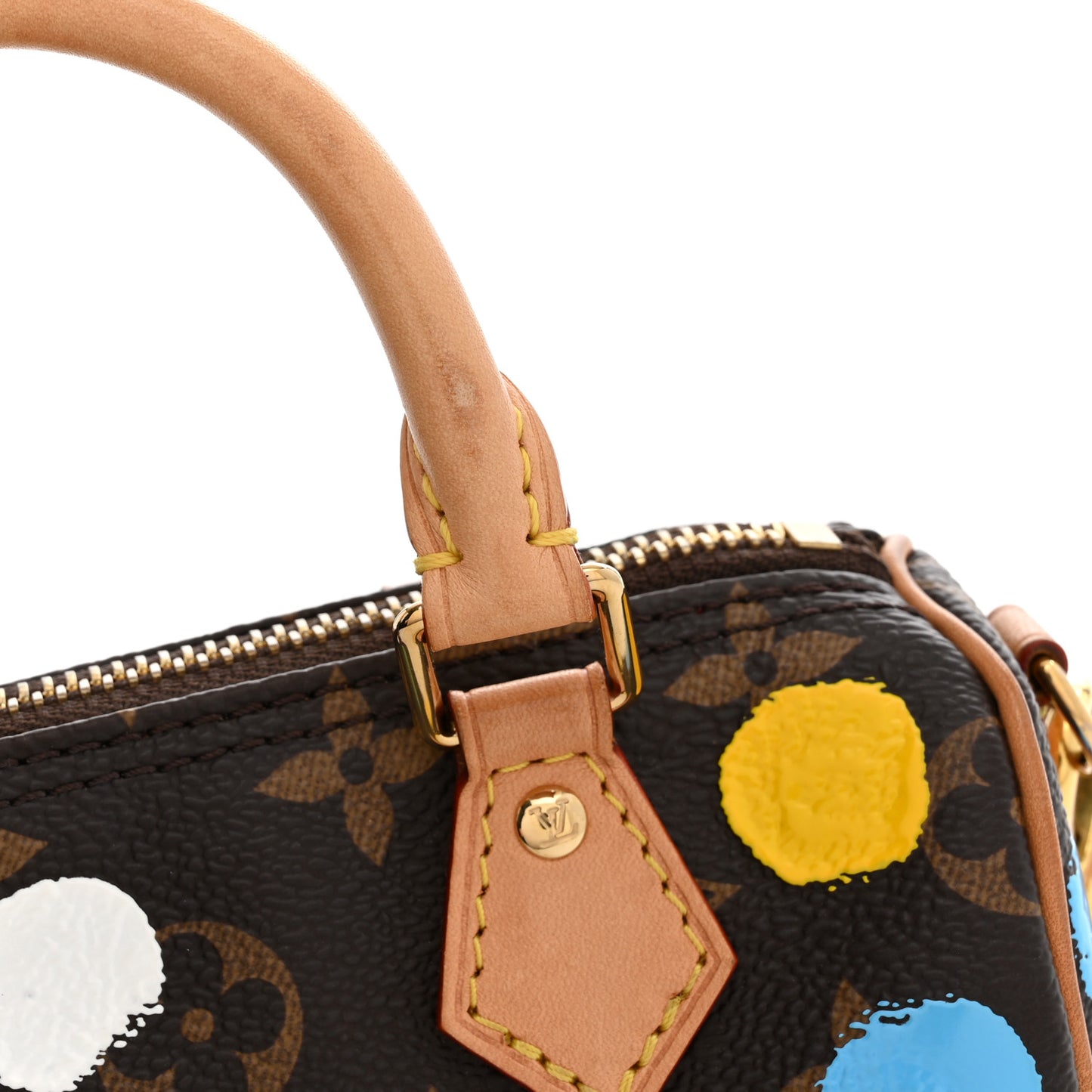 LV X YK Monogram Nano Speedy