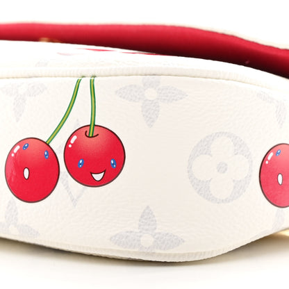 Louis Vuitton LV X TM Monogram Cerises Ivy Wallet On Chain White 9 of 10