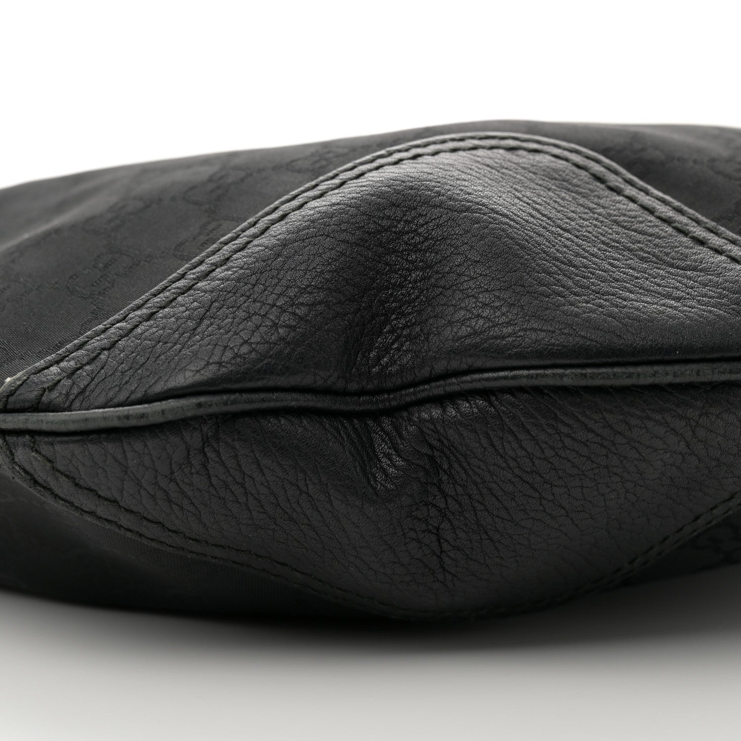 Gucci Nylon Monogram Large Princy Hobo Black 9 of 14
