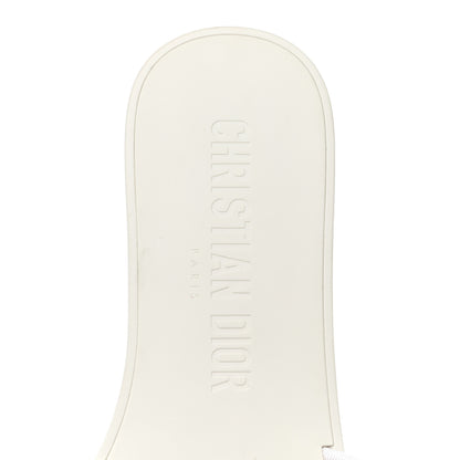 Christian Dior Technical Stretch Fabric Etoile Dio(r)evolution Slide Sandals 39 White Gold 7 of 9