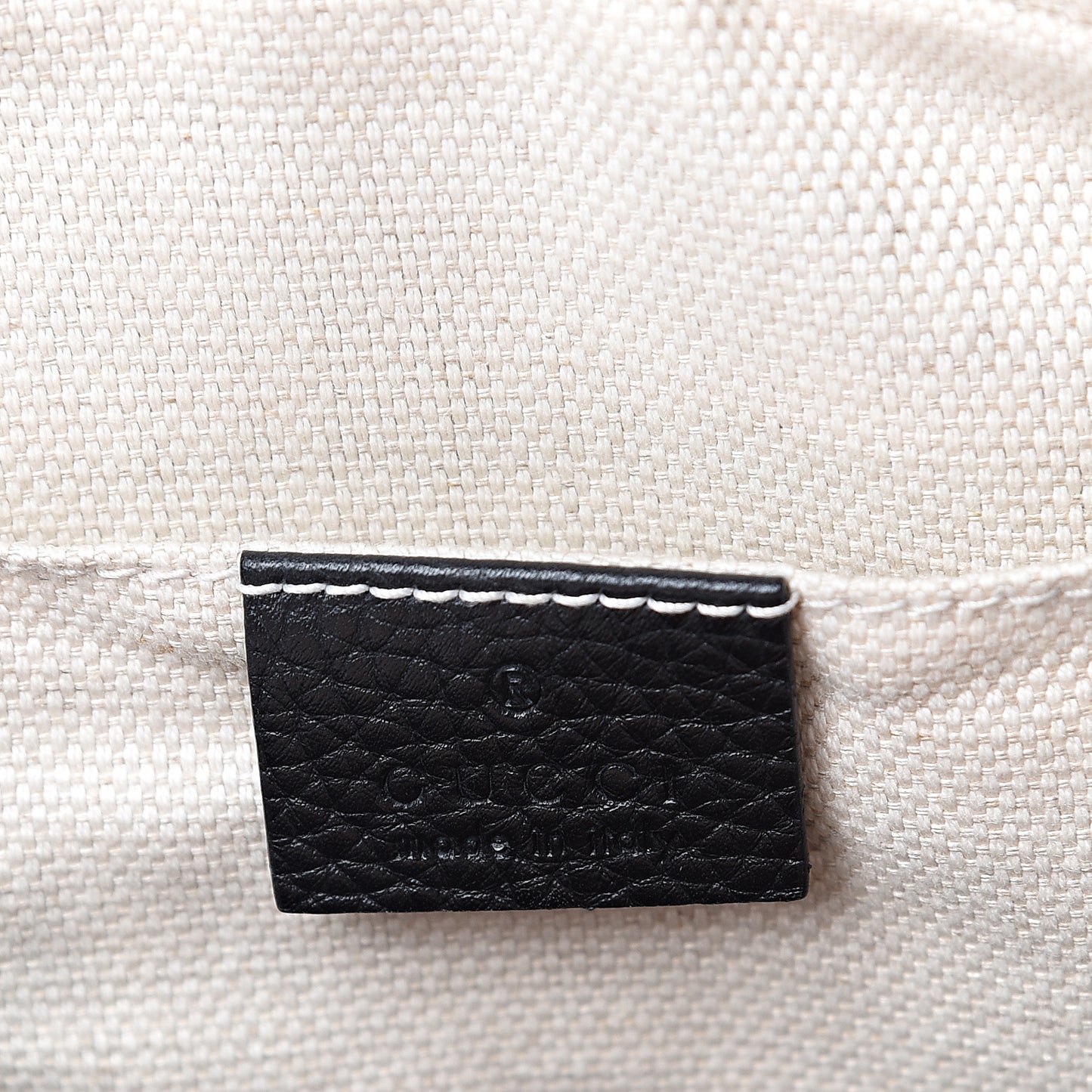 Pebbled Calfskin Small Soho Disco Bag Black
