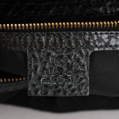 Gucci Monogram Interlocking Medium Hobo Black 6 of 7