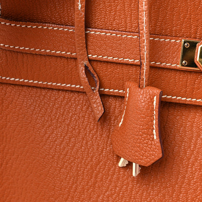 Hermes Chevre De Coromandel Kelly Retourne 35 Gold 12 of 14