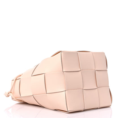 Bottega Veneta Nappa Maxi Intrecciato Cassette Bucket Bag Melon Washed 4 of 8