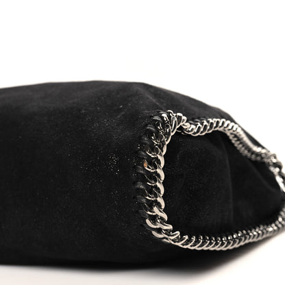 Stella McCartney Shaggy Deer Falabella Fold Over Tote Black 9 of 9