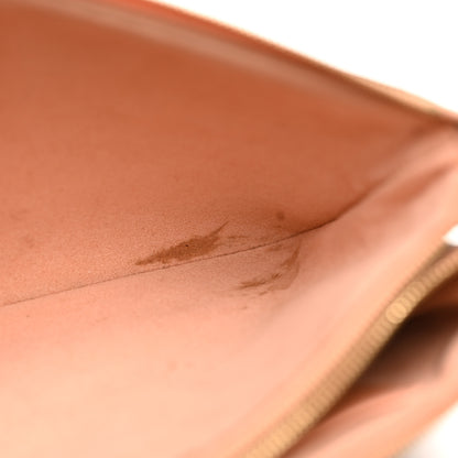 Louis Vuitton Damier Ebene Double Zip Pochette 9 of 9